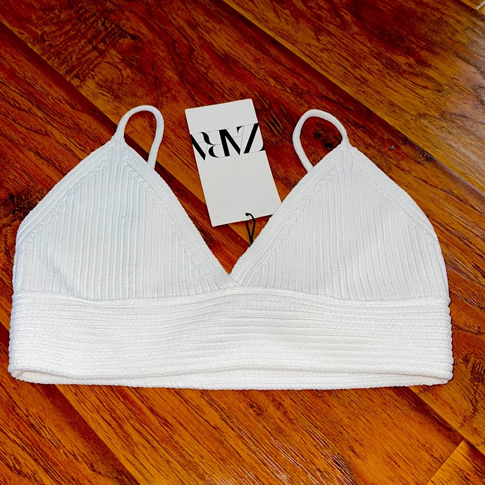 White crop top